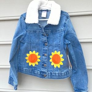 Gymboree Embroidered Girls Denim Jacket